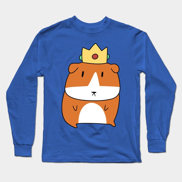 Princess Guinea Pig Long Sleeve T-Shirt by saradaboru